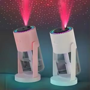 Star Projector with Humidifier